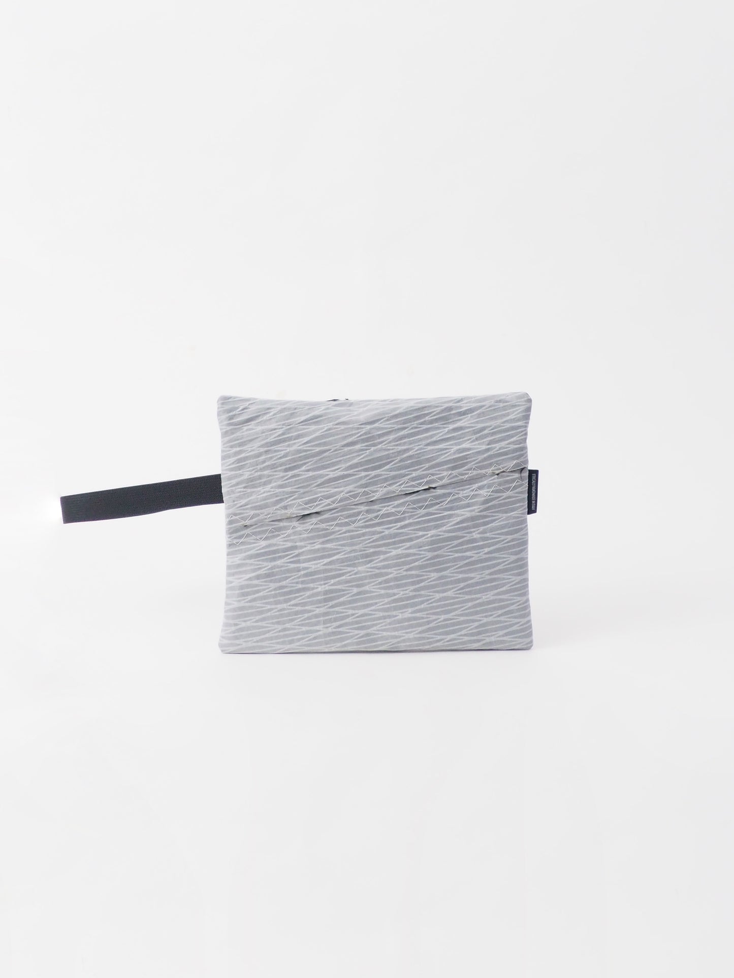 POCHETTE IN VELA RICICLATA FIESOLE SILVER - ARTICHOKE BAGS