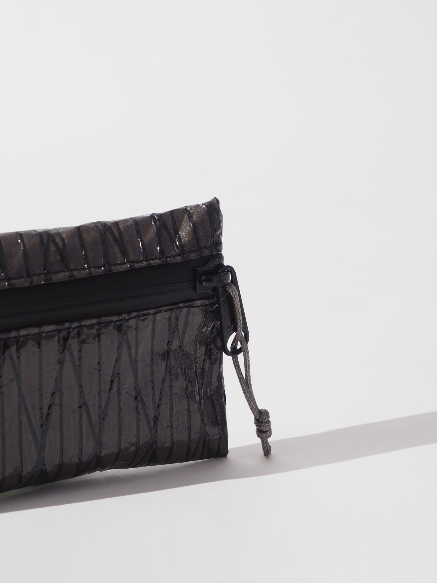 PORTAFOGLIO IN VELA RICICLATA LYON BLACK - ARTICHOKE BAGS