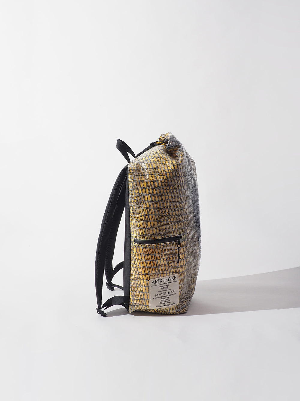 green globe minimal yellow - ARTICHOKE BAGS